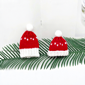 <span class=keywords><strong>Mini</strong></span> Gorros Navideños Tejidos para Decoración de Pasteles, Gorros de Dedo DIY para Navidad, <span class=keywords><strong>A</strong></span>ño Nuevo y Fiestas - Product Image 6