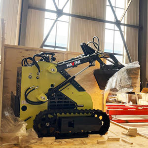 HAVTEK T360 Mini Skid Steer Mini, pemuat Mini dilacak CE EPA dengan lampiran Auger selip Mini - Product Image 6