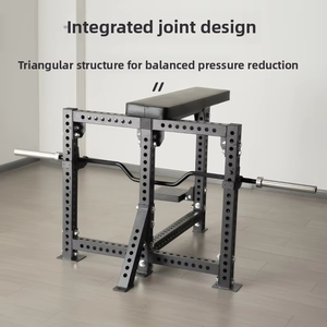 Appareil de musculation pour la remise en forme, pliable, inclinable, en <span class=keywords><strong>cuir</strong></span>, capacité de 150 kg, pour l'entraînement des athlètes professionnels - Product Image 4