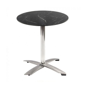 Folding <strong>Outdoor</strong> Furniture Set Aluminum Alloy <strong>Foldable</strong> Dining Cafe <strong>Table</strong> With Different Choices of Color - Product Image 2