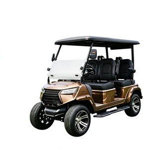 Voiturette de golf électrique de luxe 4 places 72V au lithium avec moteur 5000W, autonomie de 90 km, personnalisable pour la chasse et l'utilisation sur routes non publiques - Product Image 6