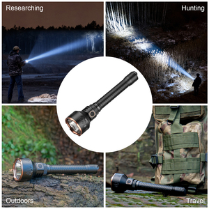 Linterna de Caza TrustFire T80 de Alta Potencia, 3800LM, Aluminio, IP68, 1050M de Largo Alcance, Linterna Táctica LED de Búsqueda - Product Image 3