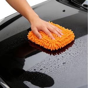 Gant de lavage de voiture en microfibre chenille <span class=keywords><strong>double</strong></span> face de qualité supérieure, sans rayures ni peluches, fabriqué en Chine - Product Image 6