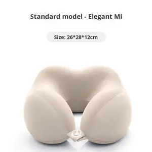 Oreiller de voyage en forme de U en mousse à mémoire de forme OEM pour enfants Oreiller de soutien de cou personnalisable à rebond <span class=keywords><strong>lent</strong></span> pour voiture d'avion - Product Image 5