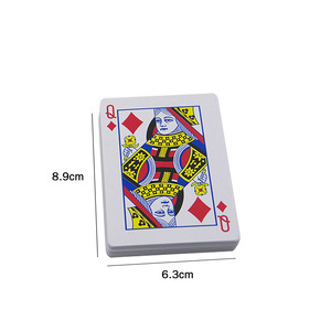 Carte da gioco magiche da palcoscenico carte da poker a forma di T carte doganali per <span class=keywords><strong>mago</strong></span> - Product Image 4