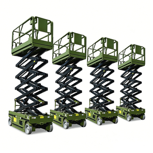 Plataforma Elevadora Telescópica Industrial Compacta de 8m, 9m y 14m, 300kg/500kg, para Construcción en Exteriores, Venta al Por Mayor - Product Image 1
