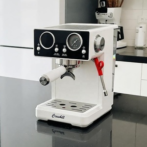 Fonction programmable professionnelle à double chaudière 92 ℃   Machine à café expresso électrique de haute qualité à extraction à température constante - Product Image 6