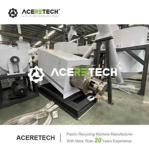 Cost Effective AWS-PET Waste Plastic PET Bottles Recycling Washing Crushing System