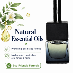 Perfume para Auto SOCELI, Botella de Vidrio Líquido de 10 ml, Tapa de Madera, Aroma de Lujo, Ambientador para Espejo Retrovisor, Evaporación Natural - Product Image 3