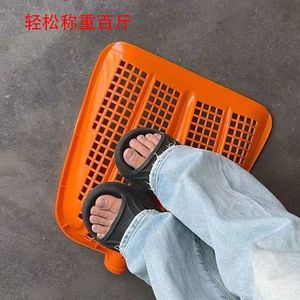 Pelle à maïs en plastique orange, grande taille, épaissie et ajourée, pour le séchage du sol, du maïs et des arachides - Product Image 3