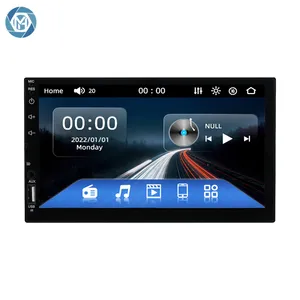 אוניברסלי 2 דין 7 ''Ips מגע מסך Gps Wifi אחורי מצלמה אנדרואיד רכב Dvd רדיו אנדרואיד 10 Mp5 נגן