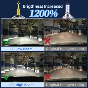 Faro a <span class=keywords><strong>LED</strong></span> per Auto OEM ad Alta Potenza <span class=keywords><strong>360</strong></span>, Sistema di Illuminazione Automatica, Lampada per Fari Auto 9005 9006 H11 H7 H1, Luce per Auto - Product Image 4