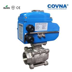 Válvulas de bola accionadas eléctricas de 90 días COVNA Ventana HVAC de acero inoxidable motorizada bidireccional NPT DN 25 1 DN 40 1,5 OEM personalizable - Product Image 5