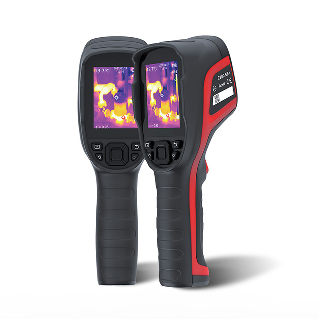 Raythink CX200SE+ Infrared Thermal Camera 256x192 Handheld Thermal Imager 25Hz 2.8" IPS Display <40mK Thermal Sensitivity