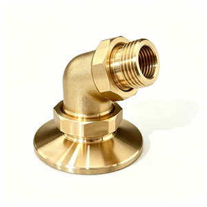 อุปกรณ์เชื่อมต่อท่อสแตนเลสแบบ Tri-Clamp สำหรับงานจักรกลความแม่นยำสูง พร้อมข้อต่อเกลียวแบบกำหนดเอง ข้อต่อข้อศอก ข้อต่อที สำหรับอุปกรณ์ของเหลว - Product Image 2