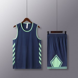 Jersey Transfer panas tanpa lengan Logo kustom murah setelan latihan Blank Mesh basket seragam musim panas sejuk cepat kering - Product Image 2