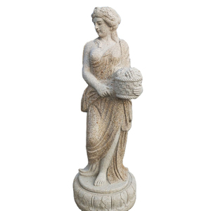 Super bom moderno estilo ocidental, jovem elegante menina <span class=keywords><strong>nude</strong></span> sexy pé mulher sensual pedra de anjo homem figura escultura - Product Image 1