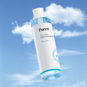 Tónico Facial para Embarazo MOMSOLVE Puren con Agua de Centella Asada a Baja Temperatura (92°C) y PHA para Piel Sensible 200mL - Product Image 1