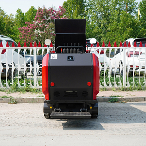 Mini tombereau sur chenilles de 0,6 tonne pour chantier de construction, exploitation agricole et manutention de matériaux de jardin - Product Image 5
