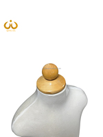 Mannequin enfant demi-corps ajustable en mousse blanche pour couture et tailleur - Torse en mousse pour enfant - Vente chaude