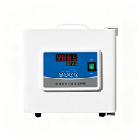 Incubateur de culture bactérienne portable, contrôle de température PID, 2L, 6L, 16L, chauffage par quatre côtés, acier inoxydable, fonction minuterie