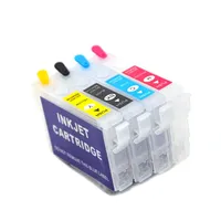 Пустой перезаправляемый картридж без чипа для Epson WF 2010 2510 2520 2530 2540 2630 2650 2660 2750 2760 XP 220 320 324 420