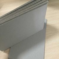Carton gris double face 1800 g/m², épaisseur personnalisée, 1,8 mm, 720*800 mm en feuille pour emballage