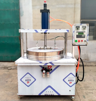 Machine à crêpes gâteau mince formant la machine Machine à gâteau de blé circulaire pressage de pâte Pizza farine presse à chaud Machine Tortilla Roti