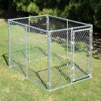 2. Vente flash : enclos pour chien en chaîne, revêtement PVC, montage facile pour jardin et ferme
