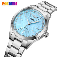 SKMEI – montre de luxe à coquille de perles pour femme, cadran 2022, montre en or 1964, marque avec votre LOGO