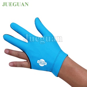 Fabricantes al por mayor Anti desgaste 3 dedos Guantes de billar Guantes de Taco de billar para zurdos y diestros - Product Image 3
