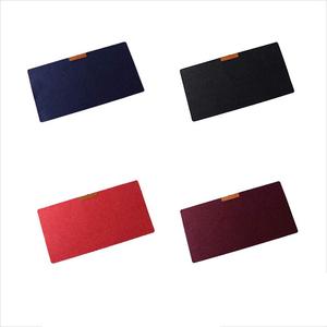 Portable Lightweight Anti-slip Felt <strong>Desk</strong> <strong>Mat</strong> with <strong>Leather</strong> Pencil Sleeve - Product Image 6