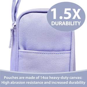 Estuche para Lápices, Bolsa, Organizador de Escritorio Portátil y Duradero, Bolsa para Útiles Escolares y de Oficina - Product Image 6