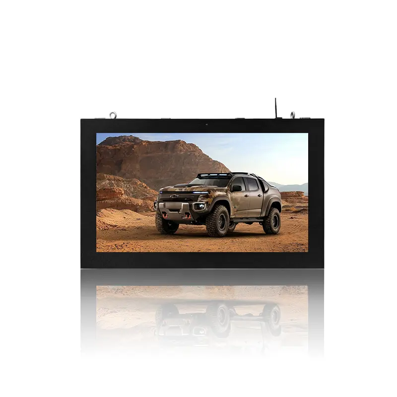 49インチ屋内HD壁掛け広告ディスプレイパネルタッチスクリーン、LCDスマートAndroidデジタルサイネージ