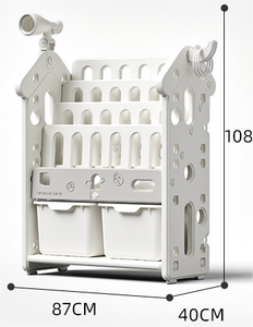 Armarios de Almacenamiento para Juguetes Infantiles, Armario de Gran Capacidad con Cajones de Plástico - Product Image 4