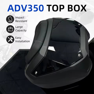Top Case <span class=keywords><strong>Moto</strong></span> SPD Étanche Anti-Poussière Coffre de Rangement Bagages Boîte Arrière Verrouillable pour <span class=keywords><strong>Moto</strong></span> Honda ADV350 - Product Image 2