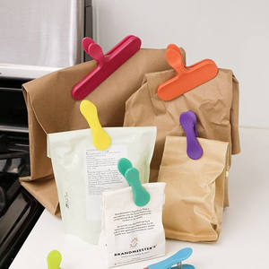 <span class=keywords><strong>Clip</strong></span> per Sacchetti Arcobaleno di Varie Dimensioni, <span class=keywords><strong>Clip</strong></span> Multicolore Riutilizzabili per Sigillare Sacchetti di Cibo, Snack, Caffè e Congelatori - Product Image 4