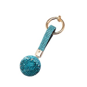 LLavero de moda tridimensional colorido diamante bola coche llavero accesorios de diamantes Regalo De vacaciones flash llavero al por mayor - Product Image 6