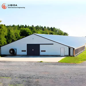 Легкие структурные каркасные здания, стальная конструкция для современных коровников, большие фермерские сараи, промышленные здания - Product Image 3