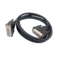 Cable de Video HD DVI Macho a DVI Macho, Chapado en Oro de 24K, 24+1, para Monitor de Computadora y Proyector