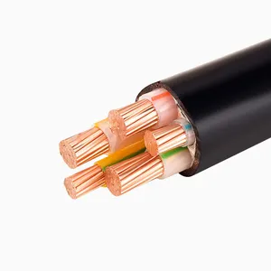 真材料电线35平方毫米低压聚氯乙烯/聚乙烯/交联聚乙烯电源延伸YJV电缆