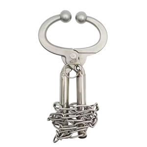 Premium Stainless Steel Cattle Bull Nose <b>Holder</b> for Livestock Handling Durable Reusable Veterinary Animal <b>Control</b> Tool - Product Image 1