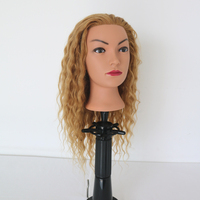 Tête de Mannequin 100% Cheveux Humains pour la Formation en Salon de Coiffure – Vente en Gros