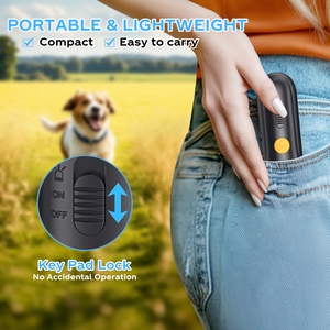 Dispositivi di Controllo dell'Abbaio dei Cani Ricaricabili, Deterrente Ultrasonico per l'Abbaio dei Cani con Portata Effettiva fino a 5 Metri, Sicuro per i Cani - Product Image 5