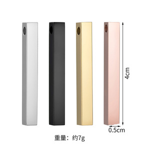 Etichette con LOGO personalizzate in acciaio inossidabile modelli esplosivi all'ingrosso di alta qualità etichette con <span class=keywords><strong>cuore</strong></span> d'oro - Product Image 5