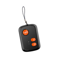 Carte Micro SIM 4G, bouton SOS anti-panique, mini chipset GPS, traceur personnel pour enfants, personnes âgées avec détection de chute, alarme SOS, clôture géographique
