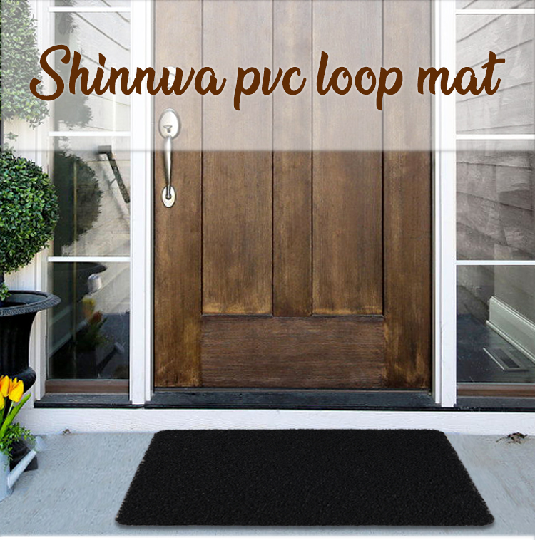 Shinnwa non slip backing entrance indoor outdoor for floor mat doormat