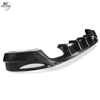 Diffuseur de pare-chocs arrière en fibre de carbone pour VW GOLF VII 7 MK7 GTI 2014 et plus