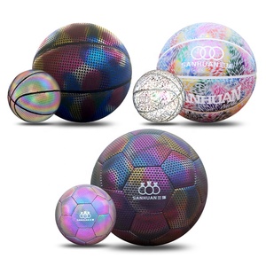 <span class=keywords><strong>2022</strong></span> Basketball réfléchissant conçu en usine de haute qualité Vente chaude Mix Couleur et Design Logo personnalisé Taille 7 - Product Image 2