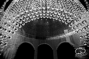 Dernier mandap de suspension en cristal K9 pour décoration suspendue, décoration de <span class=keywords><strong>plafond</strong></span> et décoration de <span class=keywords><strong>mariage</strong></span> - Product Image 2